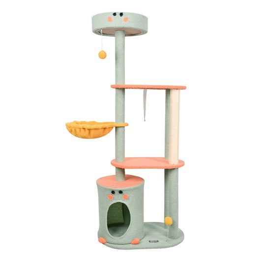 Multi-Level Cat Tree with Hammock — 63 Inches