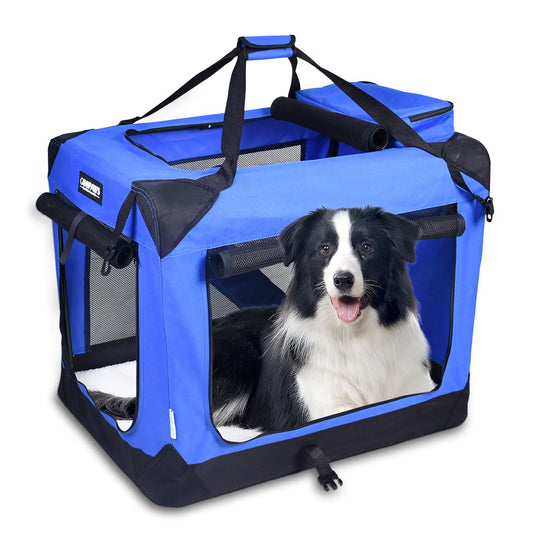 Soft-Sided Pet Crate — 3 Door