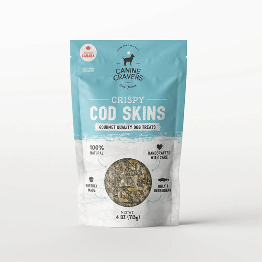 Crispy Cod Skin Treats