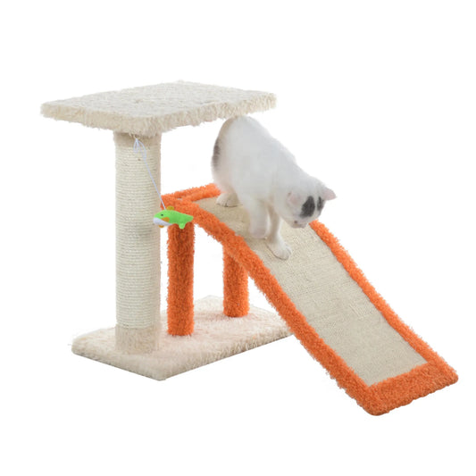 Armarkat Two-Level Sisal Scratcher Platform