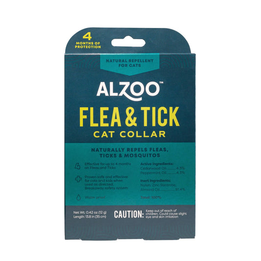 ALZOO Plant-Based Flea & Tick Collar — Cat