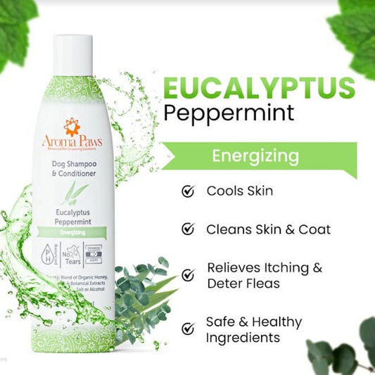 Aroma Paws Eucalyptus & Peppermint Shampoo — 13.5oz