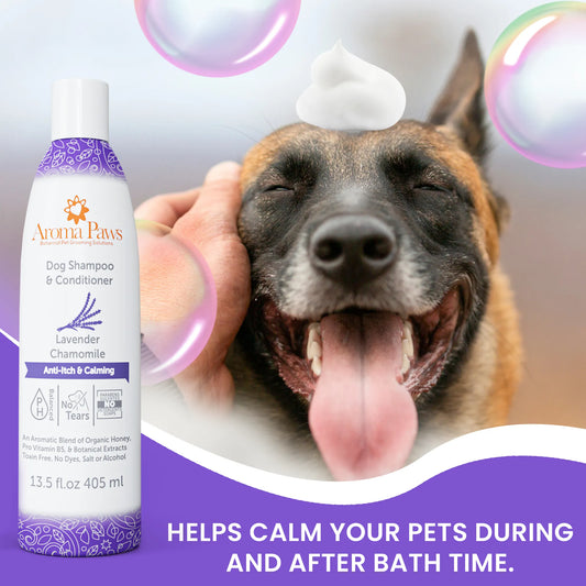 Aroma Paws Lavender & Chamomile Shampoo — 13.5oz