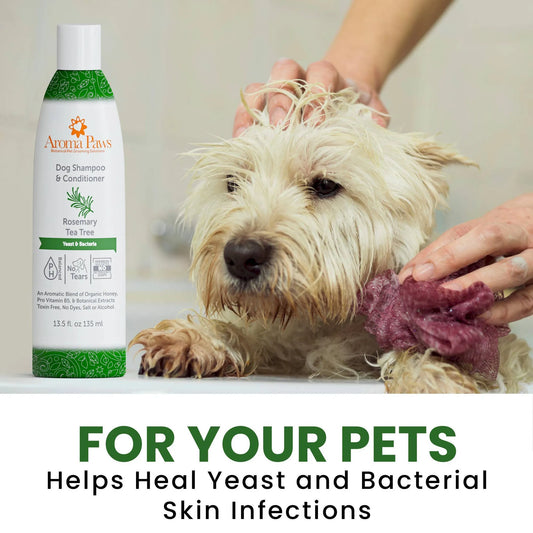 Aroma Paws Rosemary & Tea Tree Shampoo — 13.5oz