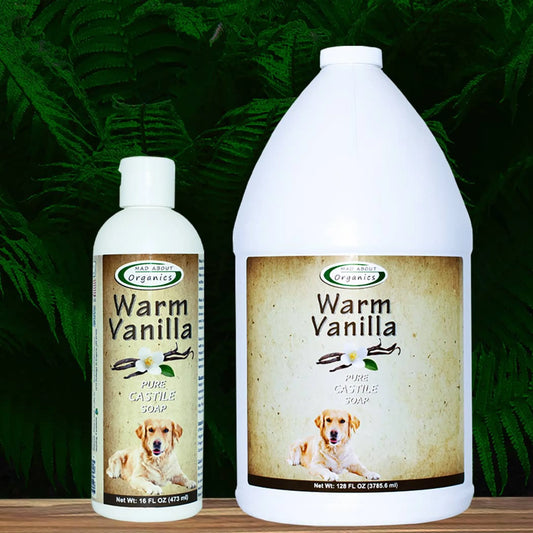 Mad About Organics Warm Vanilla Castile Shampoo