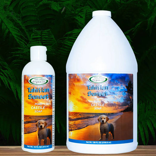 Mad About Organics Tahitian Sunset Castile Shampoo