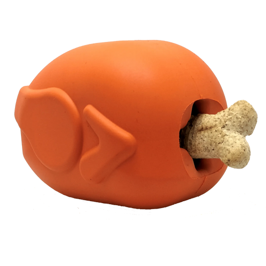 Roasted Turkey Treat Dispenser Dog Toy