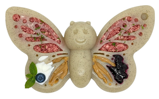 Butterfly Nylon Chew & Enrichment Toy — For Strong Chewers