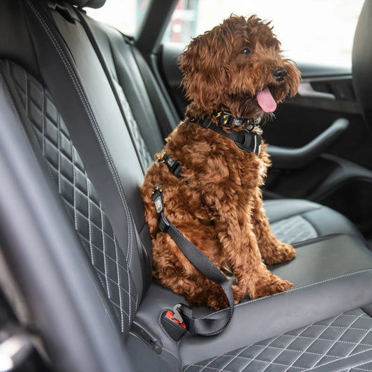 GF Pet Adjustable Dog Car Seat Belt Safety Tether