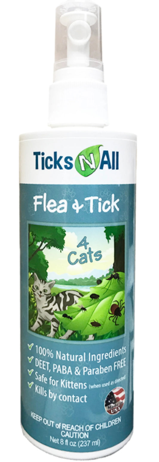 All Natural Flea & Tick Spray — Cats